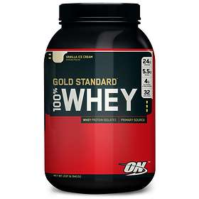Helse og Skjønnhet - Nattkrem - Testy.no Optimum Nutrition Gold Standard 100% Whey 0.9kg Vegansk proteinpulver